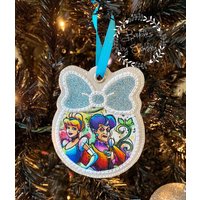 Prinzessin & Bösewicht Weihnachtsbaum Ornament | Unzerbrechlich von BaublesByAshley