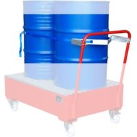 Bauer Südlohn Fasshalterung mit Spanngurt für 2 x 200 Liter Fässer von Bauer Südlohn