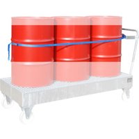 Bauer Südlohn Fasshalterung mit Spanngurt für 3 x 200 Liter Fässer Bauer Südlohn Fasshalterung mit Spanngurt für 3 x 200 Liter Fässer von Bauer Südlohn