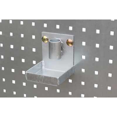 Auffangwanne mit Lochplattenwand, fahrbar LPW 200-1 lackiert RAL 5012 Auffangwanne mit Lochplattenwand, fahrbar LPW 200-1 lackiert RAL 5012 von Bauer
