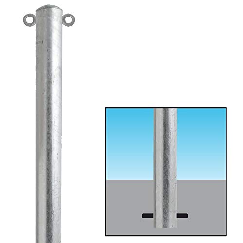 BAUER - Absperrpfosten ø 60x2,5mm, Länge 1300mm von Bauer