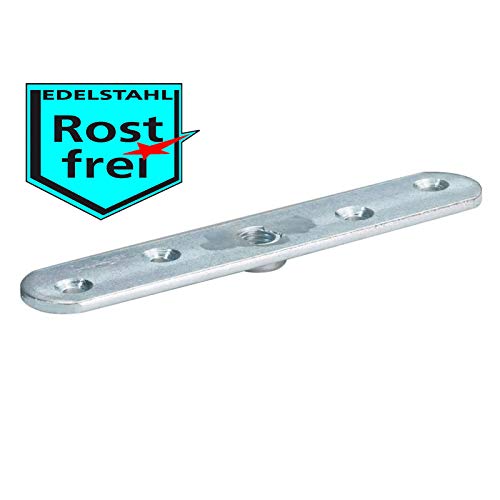 BAUER - Anschraubplatte Typ 10 Industrie V4A von Bauer