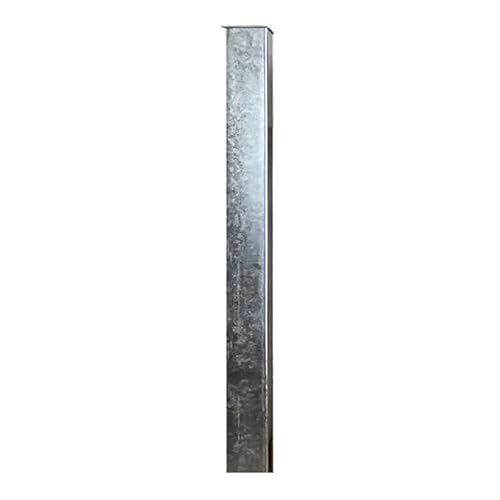 BAUER - Zaun- Torpfosten VZ, zum Einbetonieren, 100x100x3mm, L = 1500mm von Bauer