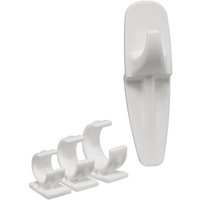 Handtuchhaken für Bad-Heizkörper - weiß - einfaches Einclipsen ohne Werkzeug Handtuchhaken für Bad-Heizkörper - weiß - einfaches Einclipsen ohne Werkzeug von Bauer