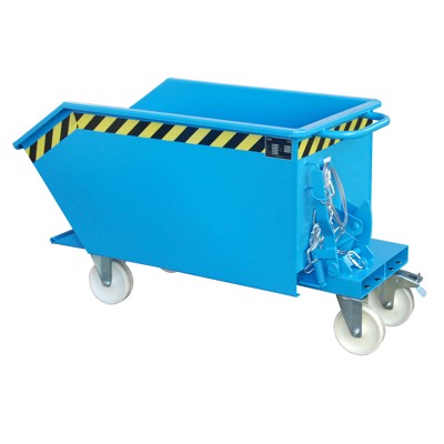Kippbehälter GU 300 l RAL 5012 von Bauer