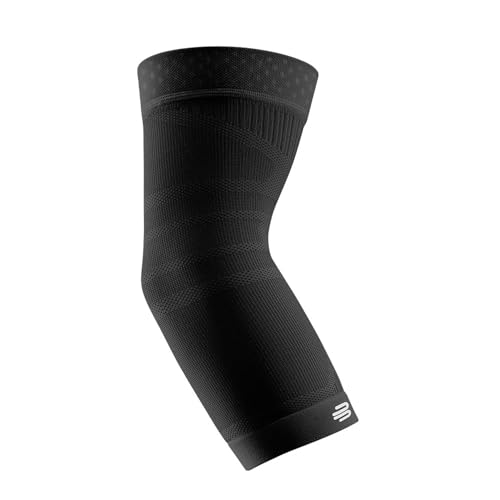 BAUERFEIND Ellenbogen Sleeve „Sports Compression Elbow Support“, 1 Unisex Ellenbogenbandage mit Kompression, Für Basketball, Leichtathletik und bei Ball- und Schlagsportarten, Rechts & Links tragbar von BAUERFEIND