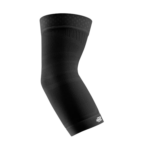 BAUERFEIND Ellenbogen Sleeve „Sports Compression Elbow Support“, 1 Unisex Ellenbogenbandage mit Kompression, Für Basketball, Leichtathletik und bei Ball- und Schlagsportarten, Rechts & Links tragbar von BAUERFEIND