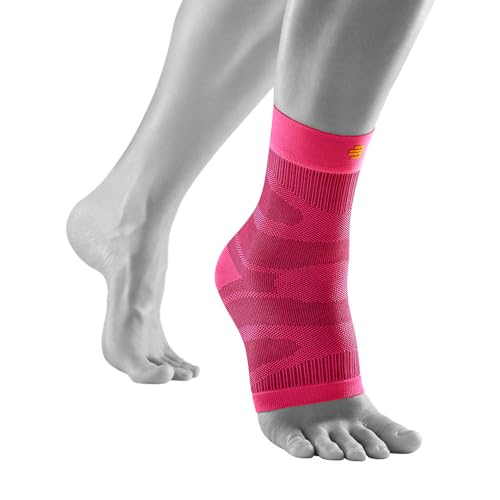 BAUERFEIND Sleeve für dein Sprunggelenk „Sports Compression Ankle Support“, 1 Unisex Sprunggelenkbandage mit Kompression, Knöchelschutz für Laufen, Fitness und Ballsportarten, Rechts & Links tragbar von BAUERFEIND