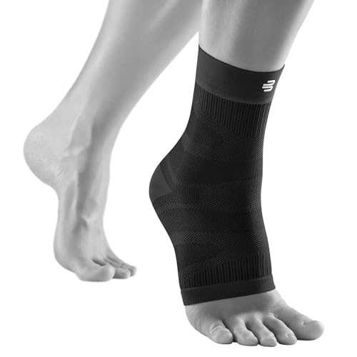 BAUERFEIND Sleeve für dein Sprunggelenk „Sports Compression Ankle Support“, 1 Unisex Sprunggelenkbandage mit Kompression, Knöchelschutz für Laufen, Fitness und Ballsportarten, Rechts & Links tragbar von BAUERFEIND