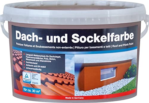 Baufan Dach- und Sockelfarbe 5 Liter Havanna von Baufan Bauchemie Leipzig GmbH