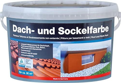 Baufan Dach- und Sockelfarbe 5 Liter Schiefer von Baufan Bauchemie Leipzig GmbH