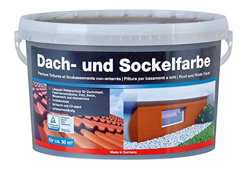 Baufan Dach- und Sockelfarbe 5 Liter betongrau von Baufan Bauchemie Leipzig GmbH