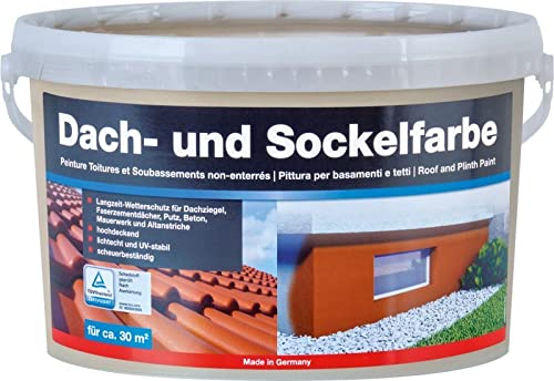 Baufan Dach- und Sockelfarbe 5 Liter sandsteingelb von Baufan Bauchemie Leipzig GmbH