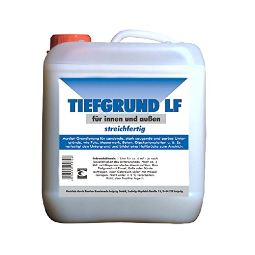 Baufan 10 Liter Tiefgrund LF 40 Tiefengrund Hydrosol-Acrylat Grundierung für innen und aussen, streichfertig von Baufan