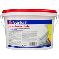 Baufan Anti-Schimmelfarbe weiß ca. 2,5 l von Baufan