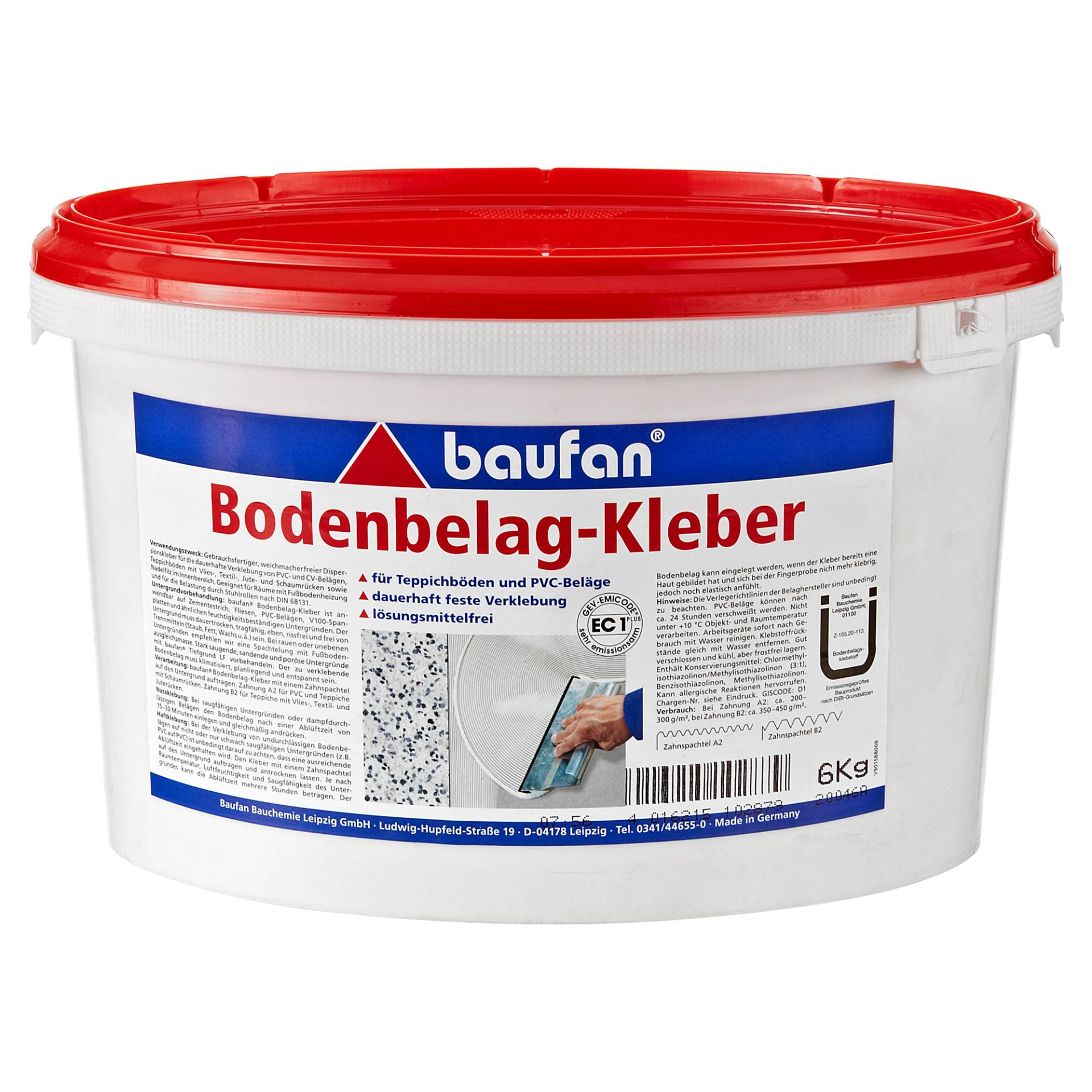 Baufan Bodenbelagskleber 6 kg von Baufan