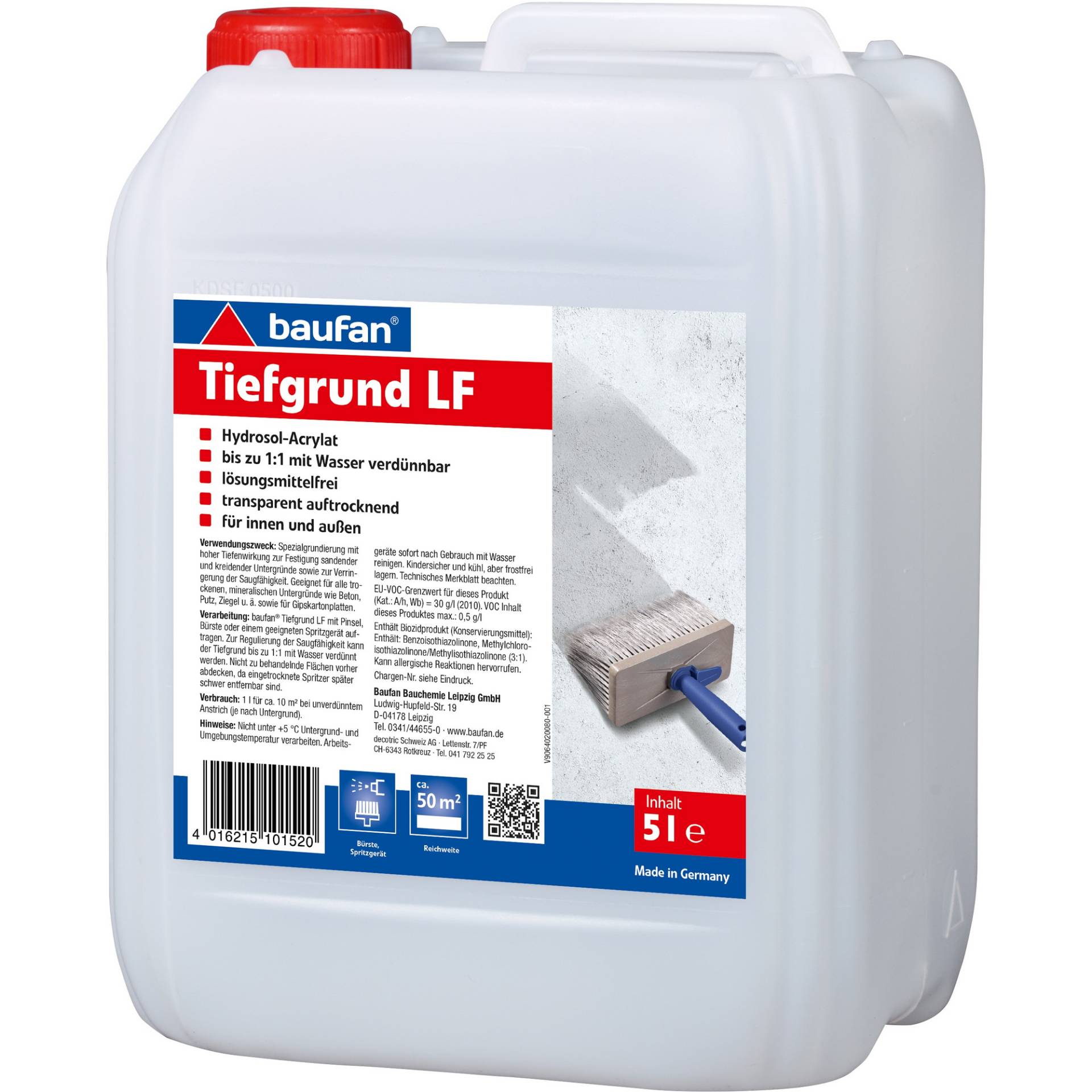 Baufan Grundierung 'Tiefgrund LF' 5 l Baufan Grundierung 'Tiefgrund LF' 5 l von Baufan