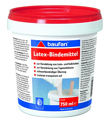 Baufan Latex Bindemittel scheuerbeständige Beschichtung 750 ml LF von Baufan