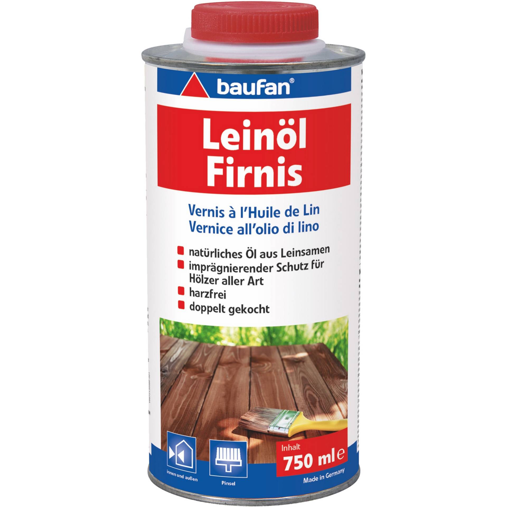 Baufan Leinölfirnis transparent 750 ml Baufan Leinölfirnis transparent 750 ml von Baufan