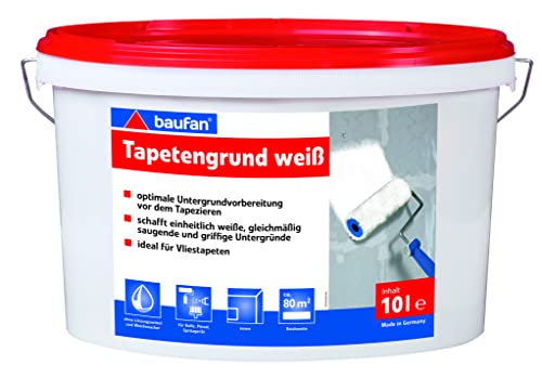 Baufan Tapetengrund weiss 10 Liter Baufan Tapetengrund weiss 10 Liter von Baufan