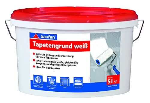 Baufan Tapetengrund weiss 5 Liter von Baufan