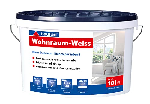 baufan Wohnraumweiss 10l von Baufan