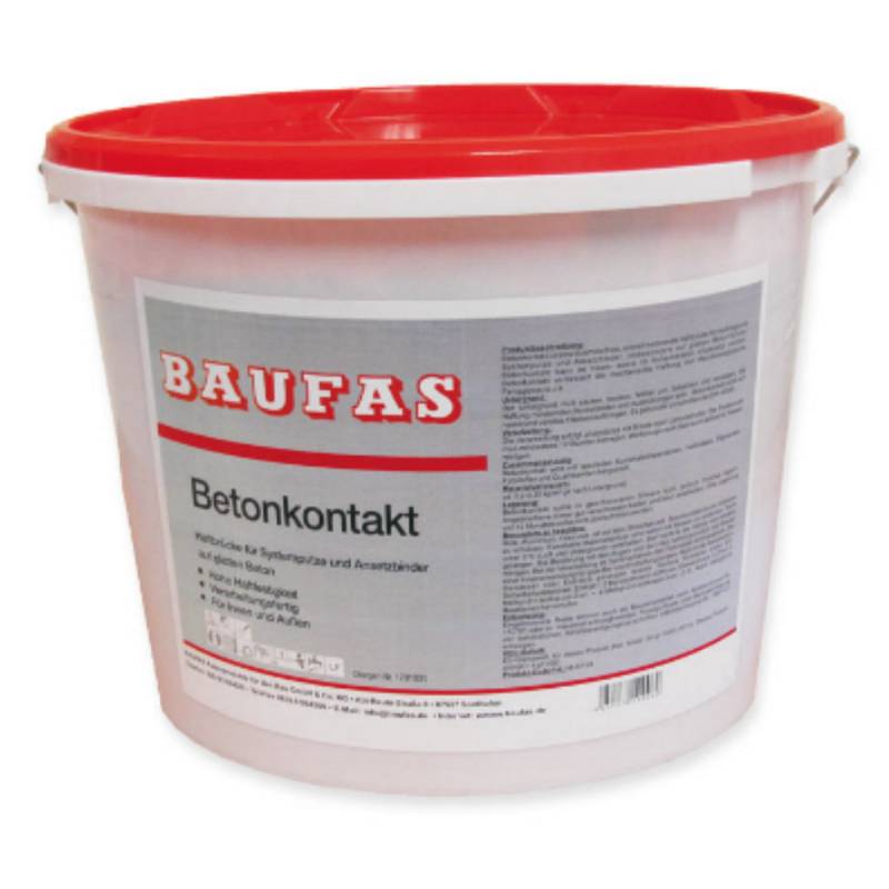 Baufas Betonkontakt rot pigmentiert 6 kg von Baufas