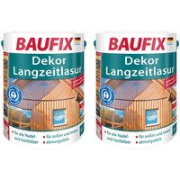 Dekor-Langzeitlasur palisander 5L 2er Set Dekor-Langzeitlasur palisander 5L 2er Set von Baufix