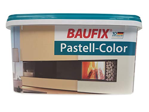 BAUFIX Pastell Color Wand & Decken Farbe 5 liter Matt Farbton Wählbar, Farbe:Apfelgrün von Baufix