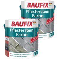 BAUFIX Pflasterstein Farbe rot 2,5L 2er Set BAUFIX Pflasterstein Farbe rot 2,5L 2er Set von Baufix