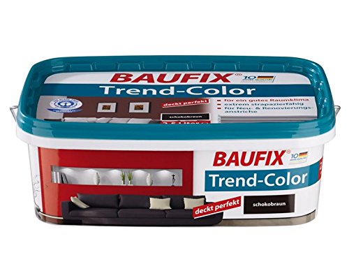 Baufix Trend Color Schokobraun 2,5L perfekt Deckend von Baufix