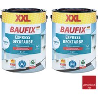 XXL-Express-Deckfarbe 5 Liter, Skandinavisch Rot - 2er-Set XXL-Express-Deckfarbe 5 Liter, Skandinavisch Rot - 2er-Set von Baufix