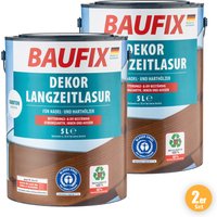 Dekor-Langzeitlasur, Nussbaum - 2er Set von Baufix
