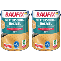 Wetterschutz-Holzgel Farblos 2er-Set Wetterschutz-Holzgel Farblos 2er-Set von Baufix