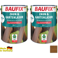 Zaun- und Gartenlasur, Nussbaum - 2er-Set Zaun- und Gartenlasur, Nussbaum - 2er-Set von Baufix