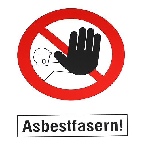 Warnaufschild Asbest - groÃŸ von Bauhandel33 KG