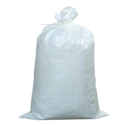 Sandsäcke für Hochwasserschutz, 40 x 60 cm, mit Verschlußband, 10 Stück von Bauhandel33