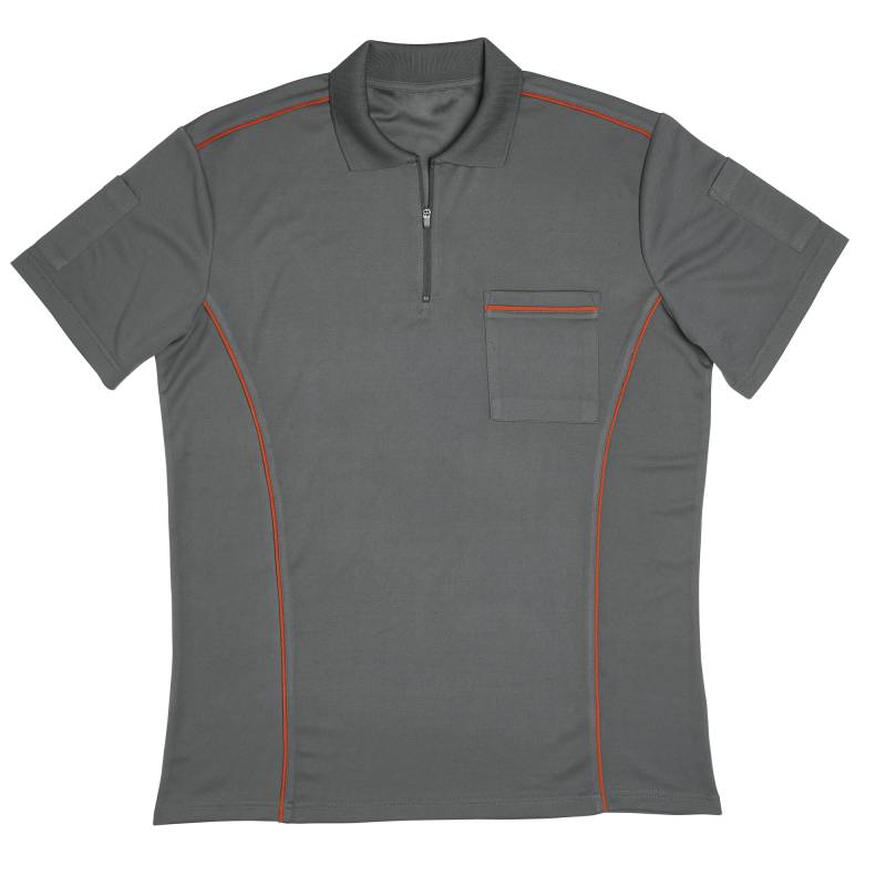 Bauhofer Poloshirt 'B-100' grau Größe L von Bauhofer