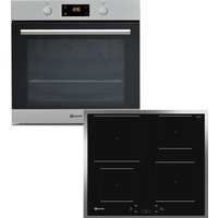BAUKNECHT Backofen-Set "BAR2 KP8V2 IN", mit 2-fach-Teleskopauszug, Pyrolyse-Selbstreinigung, PowerHeißluft von Bauknecht