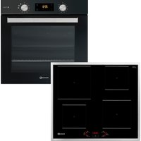 BAUKNECHT Backofen-Set "BAK5S KP8V2 BLG", mit 2-fach-Teleskopauszug, Pyrolyse-Selbstreinigung, Dampffunktion, PowerHeißluft, Pizzafunktion, 2-fach-Teleskopauszug von Bauknecht