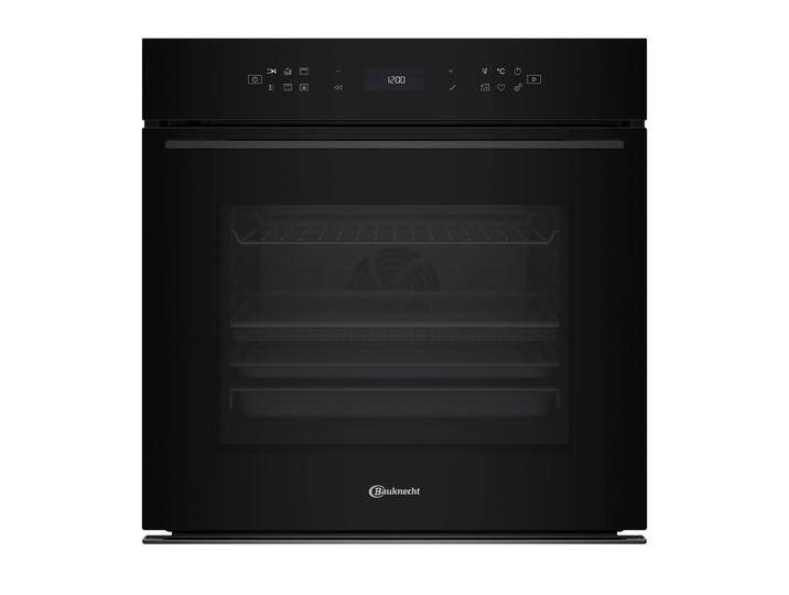 BAUKNECHT Einbaubackofen BBI78PT1SK , A+ (A+++-D), schwarz, B:60cm, Backöfen, AirFry-Funktion, Pizzafunktion, 1-fach-Teleskopauszug, Pyrolyse von Bauknecht