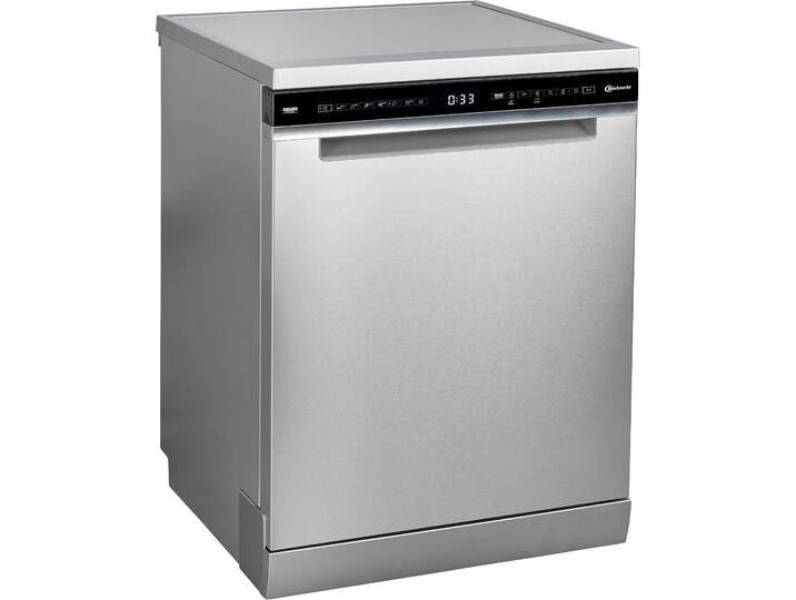 BAUKNECHT Standgeschirrspüler BKSV1 FAM , A (A-G), silber (silberfarben), B:60cm H:85cm T:59cm, Geschirrspüler, PowerClean Pro von Bauknecht