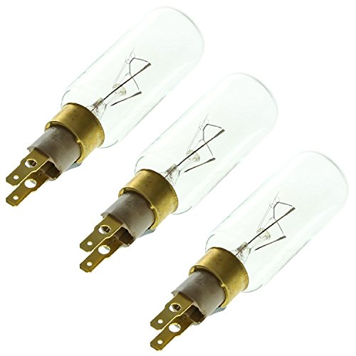 Bauknecht T Click Leuchtmittel/American Style Kühlschrank Lampe (40 W) (Pack von 3) von Bauknecht