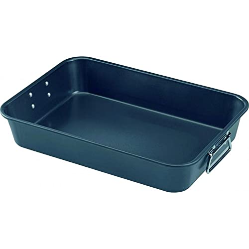 Baumalu 353832 Kompakte Auflaufform aus langlebigem Karbonstahl mit Antihaftbeschichtung, ideal für individuelle Gratins oder Duo-Gerichte, leicht zu reinigen, 30 x 22 cm, schwarz, acier carbone Baumalu 353832 Kompakte Auflaufform aus langlebigem Karbonstahl mit Antihaftbeschichtung, ideal für individuelle Gratins oder Duo-Gerichte, leicht zu reinigen, 30 x 22 cm, schwarz, acier carbone von Baumalu