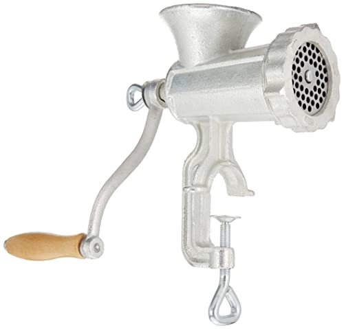 Baumalu - Handbetriebenes Gusseisen-Hackgerät Nr. 8 - Mit Schraubzwinge, 16,5 x 26 x 11 cm, Rosa, Ideal zum Hacken von Fleisch und Gemüse, 5 Jahre Garantie, Praktisches Werkzeug für Hobbyköche Baumalu - Handbetriebenes Gusseisen-Hackgerät Nr. 8 - Mit Schraubzwinge, 16,5 x 26 x 11 cm, Rosa, Ideal zum Hacken von Fleisch und Gemüse, 5 Jahre Garantie, Praktisches Werkzeug für Hobbyköche von Baumalu