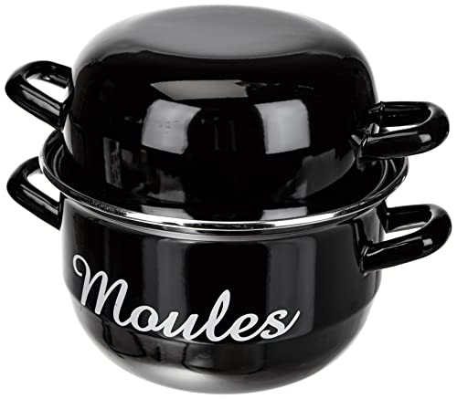 Baumalu schwarzer muscheltopf 18cm 312852 von Baumalu