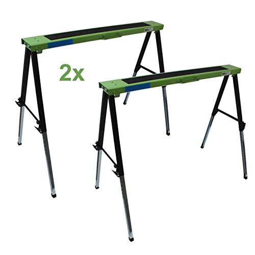 2x TRUTZHOLM Arbeitsbock Gerüstbock höhenverstellbar Teleskop Klappbock | 2er Set 300kg Tragkraft | Stahlbock 150kg je Bock Unterstellbock Stützbock Falt-Arbeitsbock Teleskop-Arbeitsbock 2x TRUTZHOLM Arbeitsbock Gerüstbock höhenverstellbar Teleskop Klappbock | 2er Set 300kg Tragkraft | Stahlbock 150kg je Bock Unterstellbock Stützbock Falt-Arbeitsbock Teleskop-Arbeitsbock von Baumarktplus
