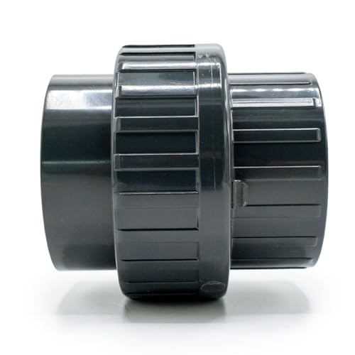 Baumaxxe PVC Fitting Verschraubung mit Klebemuffen I 63 mm I Grau I Innengewinde I PVC Verschraubung I bm364 Baumaxxe PVC Fitting Verschraubung mit Klebemuffen I 63 mm I Grau I Innengewinde I PVC Verschraubung I bm364 von Baumaxxe