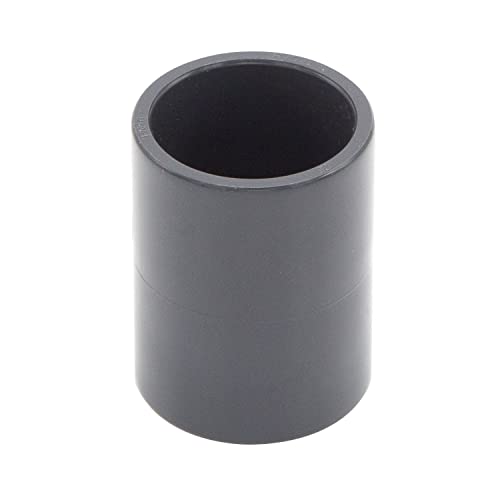 Baumaxxe PVC-Muffe I 25mm I Klebemuffe I PVC-Rohrmuffe mit 2-Anschlüssen I Rund I Rohr-Verbindungsstück für PVC-Rohre und PVC-Fittinge I bm_255 Baumaxxe PVC-Muffe I 25mm I Klebemuffe I PVC-Rohrmuffe mit 2-Anschlüssen I Rund I Rohr-Verbindungsstück für PVC-Rohre und PVC-Fittinge I bm_255 von Baumaxxe