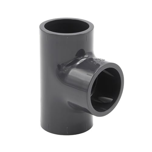 PVC-Muffe T-Stück 90° I 32mm I 1 Zoll I Klebemuffe I PVC-Rohrmuffe mit 2-Anschlüssen I Rohr-Verbindungsstück PVC-Fitting I bm067 PVC-Muffe T-Stück 90° I 32mm I 1 Zoll I Klebemuffe I PVC-Rohrmuffe mit 2-Anschlüssen I Rohr-Verbindungsstück PVC-Fitting I bm067 von Baumaxxe